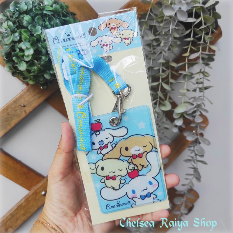 

Gantungan Kartu Card Holder Sanrio Cinnamoroll and Friends Cinamorol Cinamoroll Cinnamonroll Kawaii Original