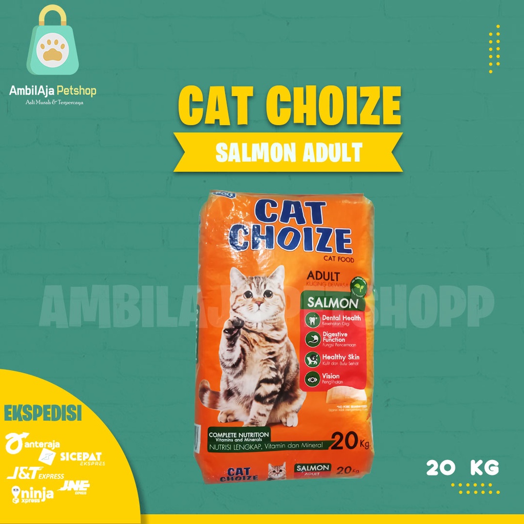 Makanan Kucing Cat Choize Salmon Adult 20kg