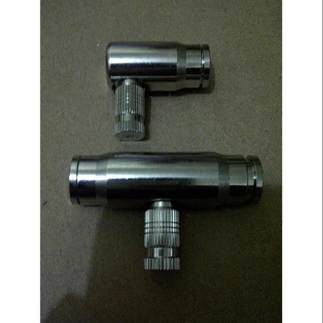 Nozzle Stainless + Tee 0,3 Misting Nozzle