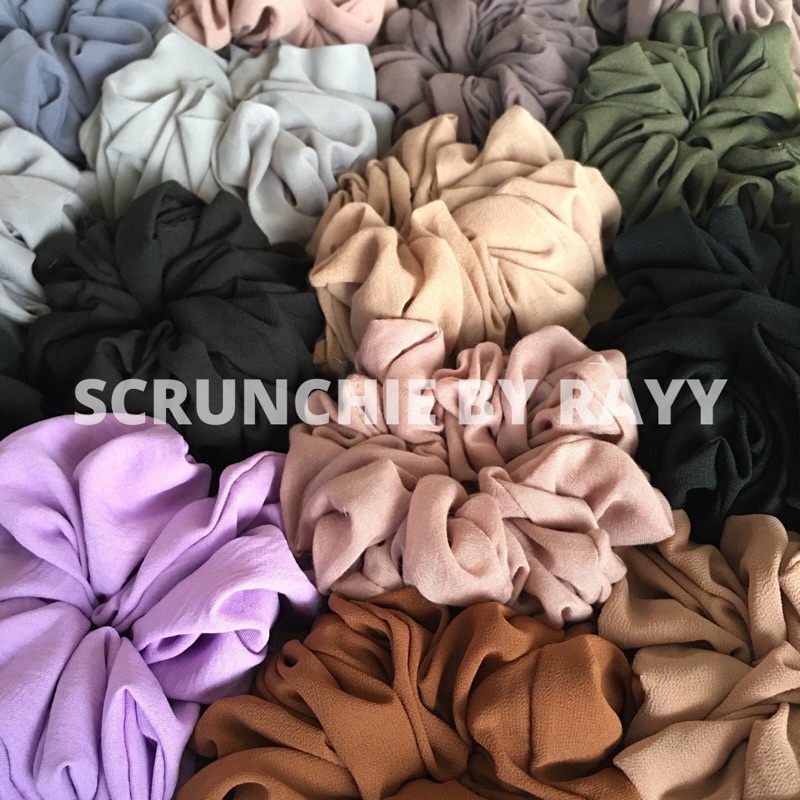 SCRUNCHIE PREMIUM JUMBO by RAYY SCARF