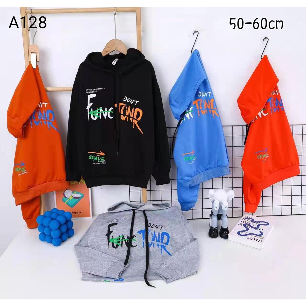 Sweater Hoodie Anak Laki-Laki Import Usia 5 - 10 Tahun | Switer Sweeter Kupluk Jumper Anak Cowo Umur 5-10THN