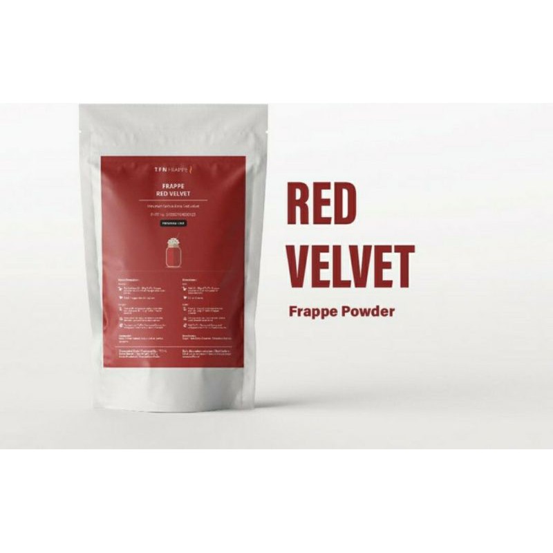 

Toffin Powder Red Velvet/ Bubuk minuman rasa red velvet