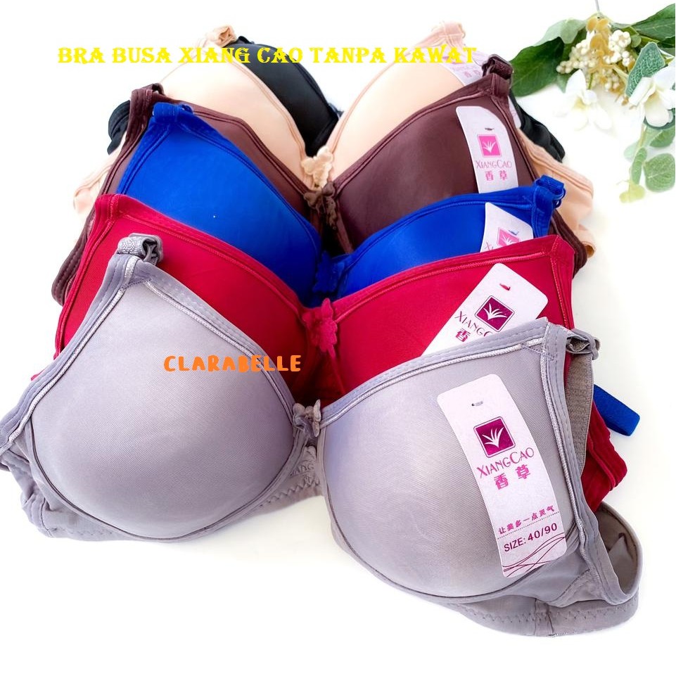 Bra Busa Xiang Cao Cup B Kait 3 Bra Busa Tanpa Kawat Bra Wanita Xiangcao Busa