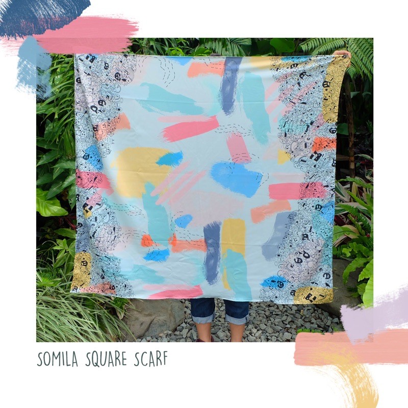 Somila square Scarf