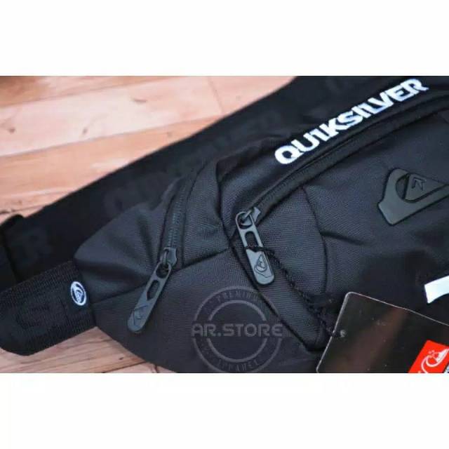 Waistbag Quicksilver Tas Quicksilver Tas selempang quicksilver Logo Besi