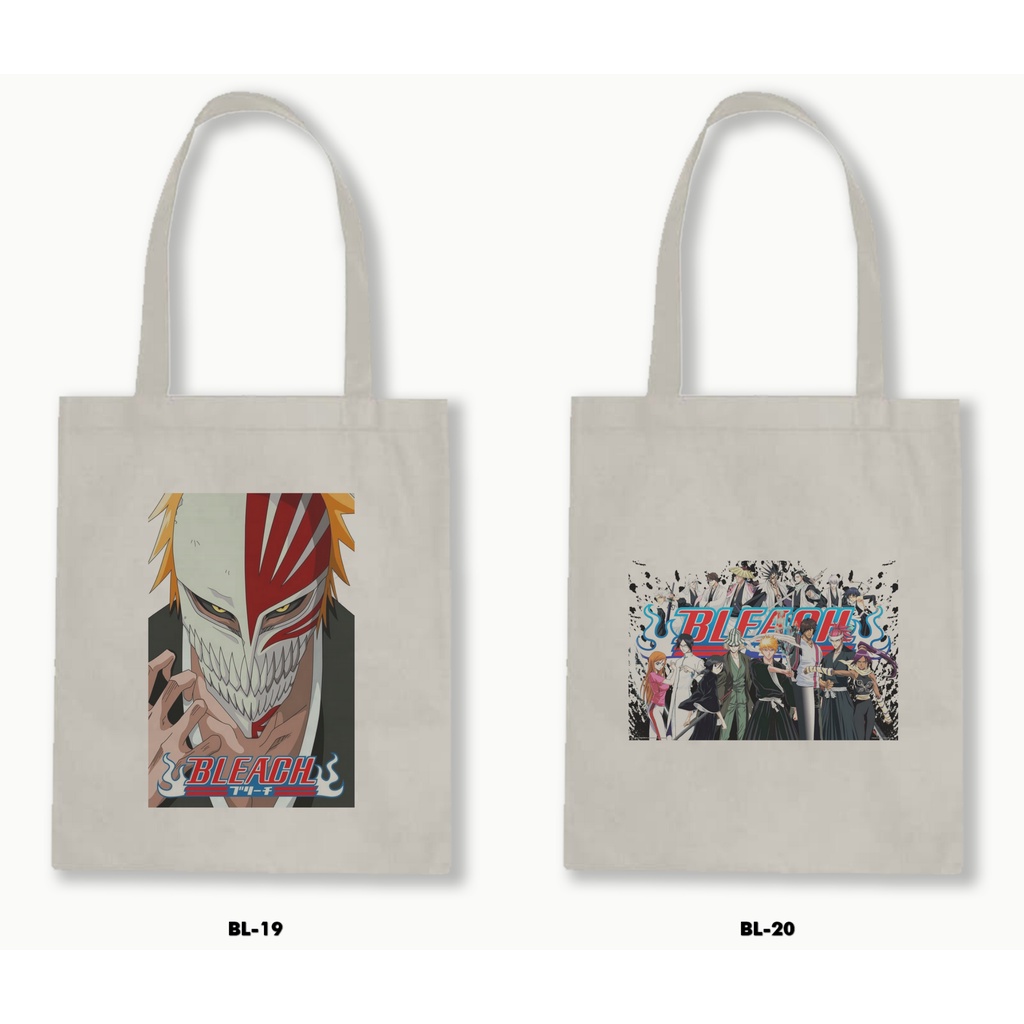 TOTE BAG BLACU - BLEACH / ANIME / MANGA 01