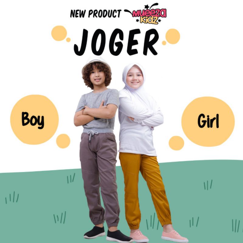 Celana Joger By Mueeza Kids // Celana Jogger Anak Unisex