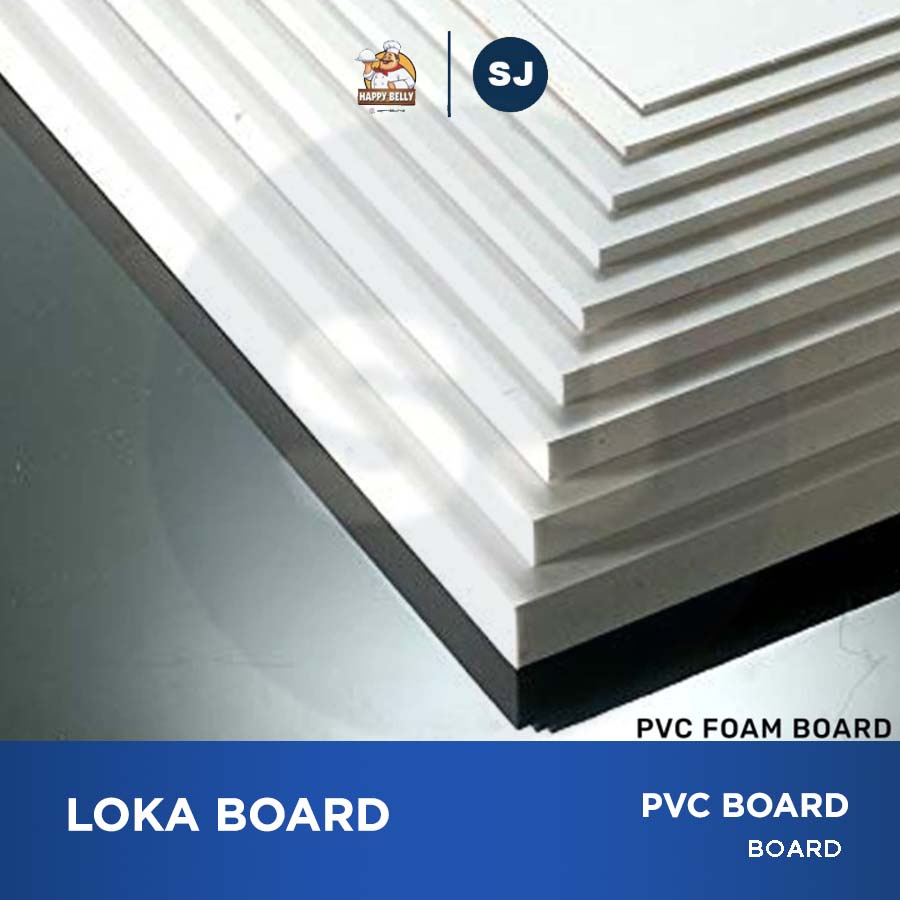 PVC Board Ukuran 122 x 244 cm 3mm / 5mm / 6 mm / 9 mm / 12 mm / 18 mm