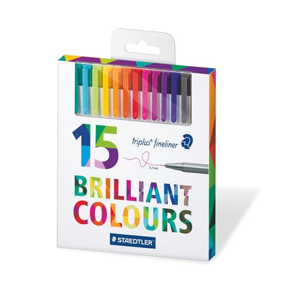 

Staedtler Triplus Fineliner 334 C15 - Set Pulpen Warna