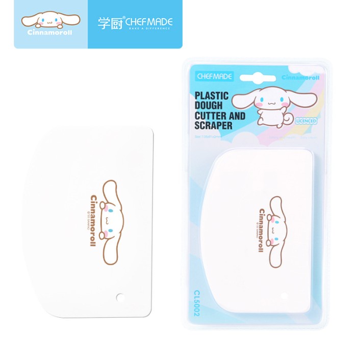 Chefmade CL5002 Cinnamoroll Plastic Dough cutter and scraper/ scrapper