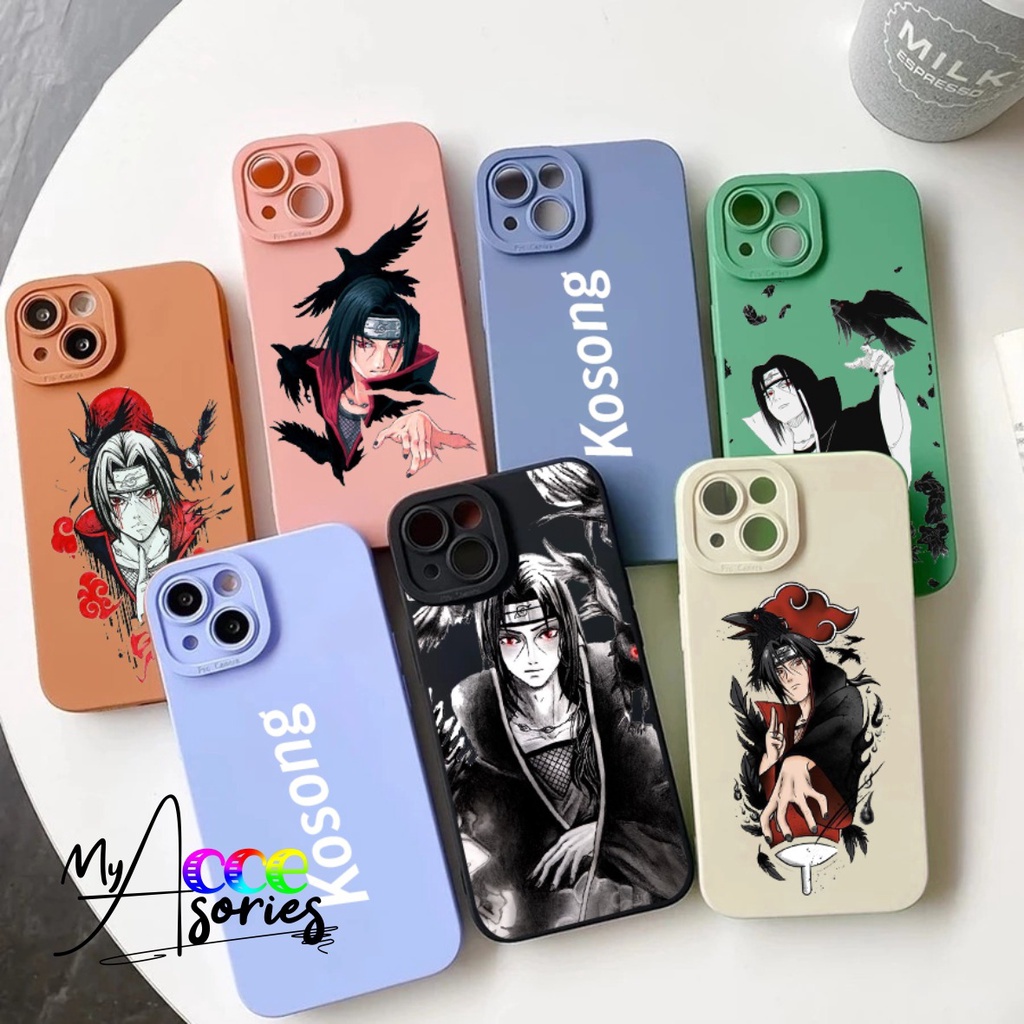 softcase case silikon procamera UCHIHA ITACHI oppo  vivo samsung realme xiaomi iphone infinix all ty