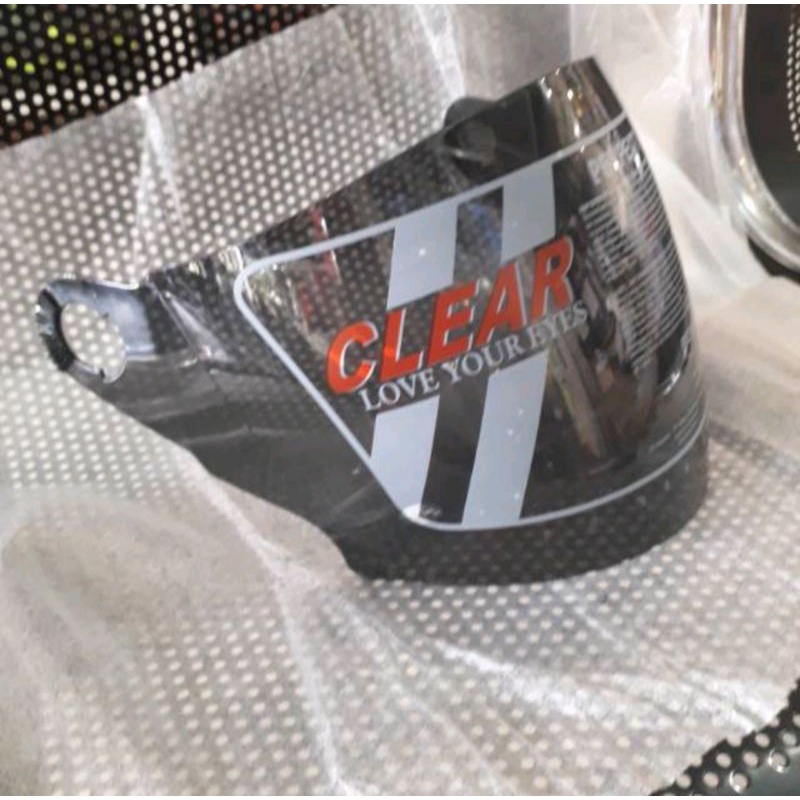 Kaca Hitam helm INK cx22,cx390,cx25,kyt forza,kyt romeo,kyt venom Clear