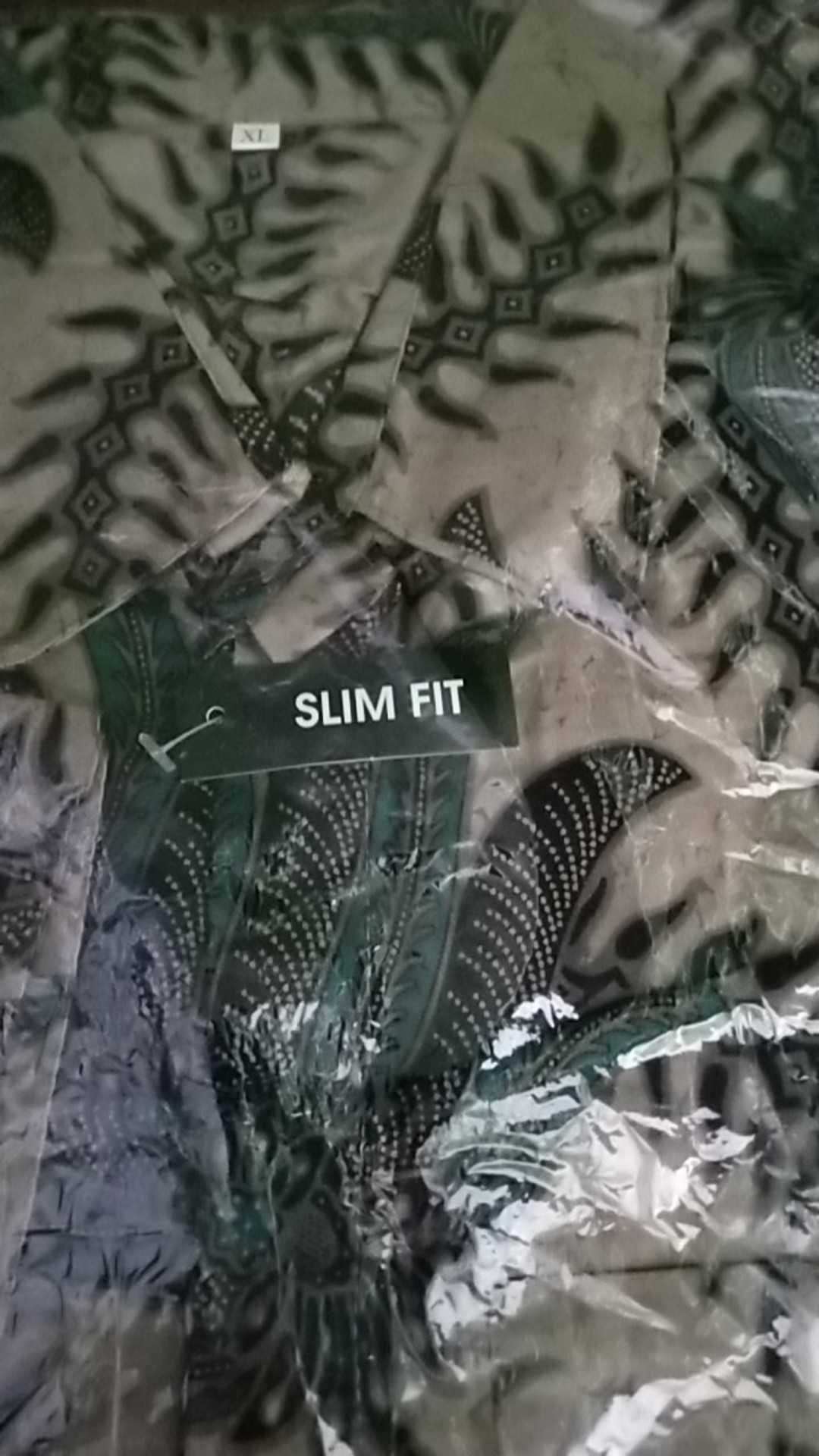 Baju Batik Pria Slimfit Reguler Lengan Panjang Sy4 Bi