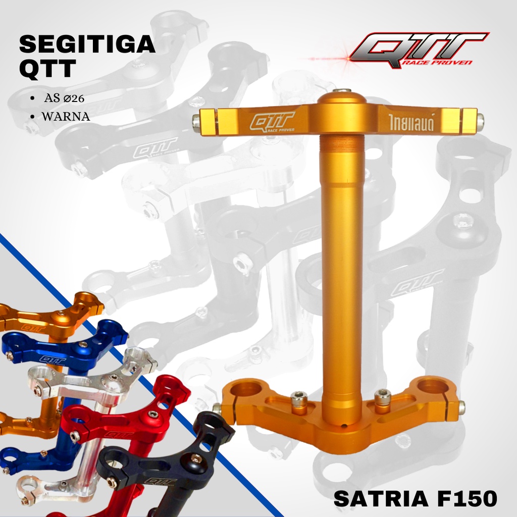 Segitiga drag QTT satria fu150 SSR-01 warna