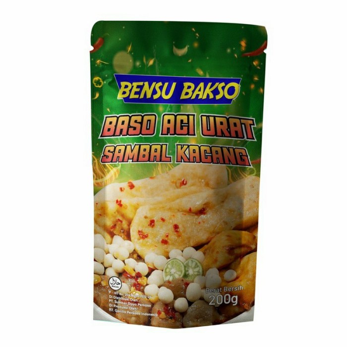 

Bensu Bakso aci urat sambal kacang - BARU