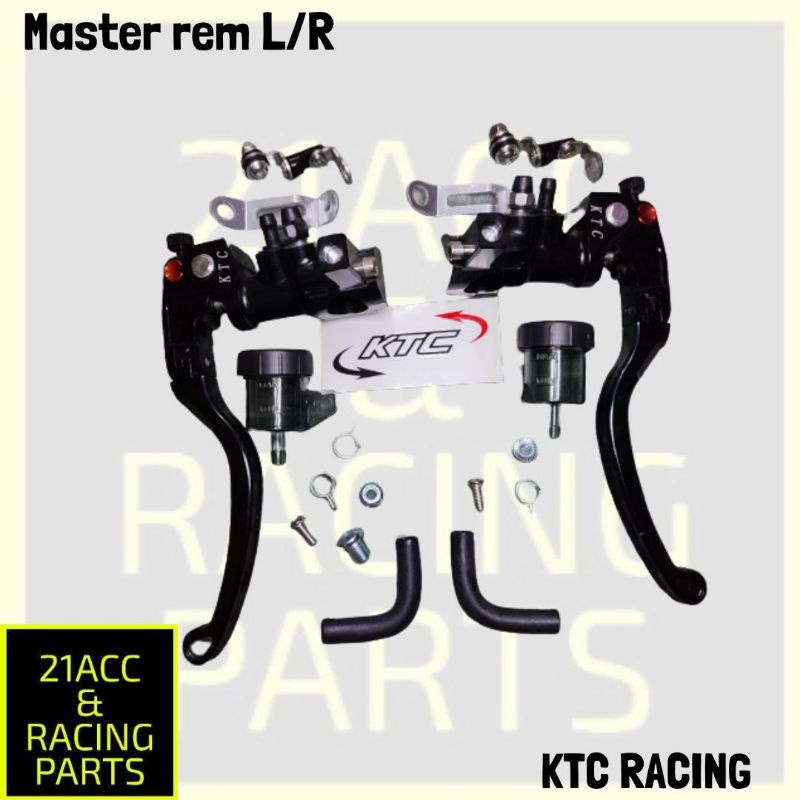 Master rem kanan dan kiri KTC racing
