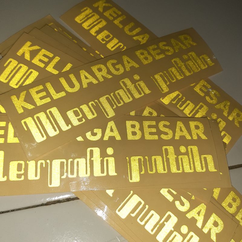 

STIKER CUTTING keluarga Besar MERPATI PUTIH