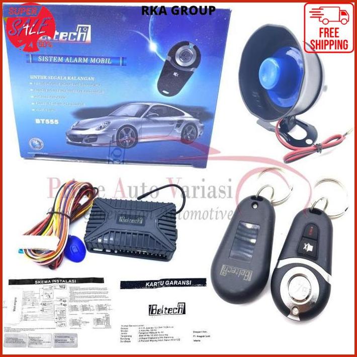 Alarm Mobil Beltech Bt555 - Alarm Mobil Avanza - Alarm Mobil Tuk Tuk Dijamin Puas