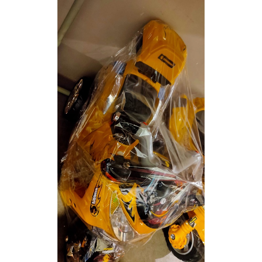 Pliko Motor Aki PK7100 / Motor Mainan Anak - Yellow