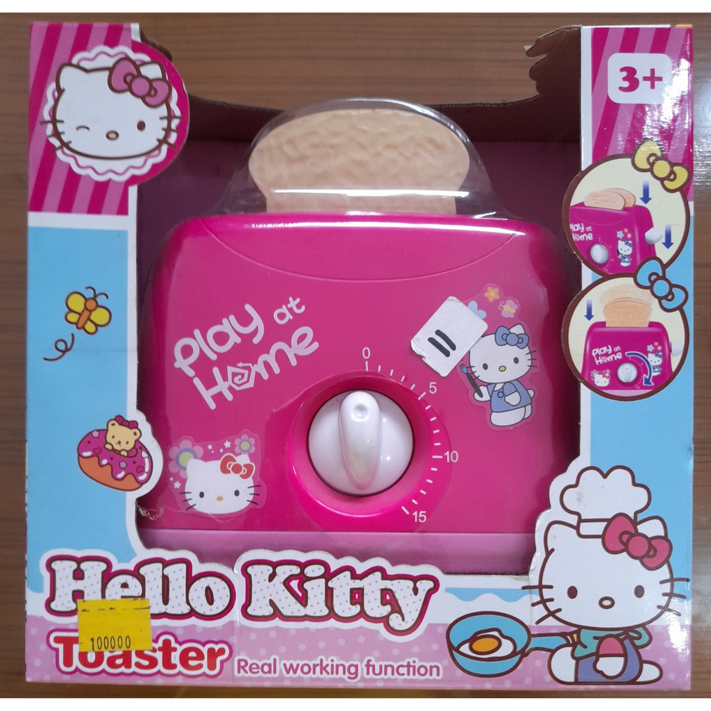 Mainan anak toaster hello kitty