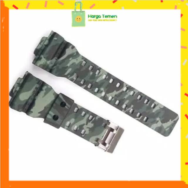 Tali jam tangan Casio G Shock Army Rubber strap Tali jam Casio ARMY