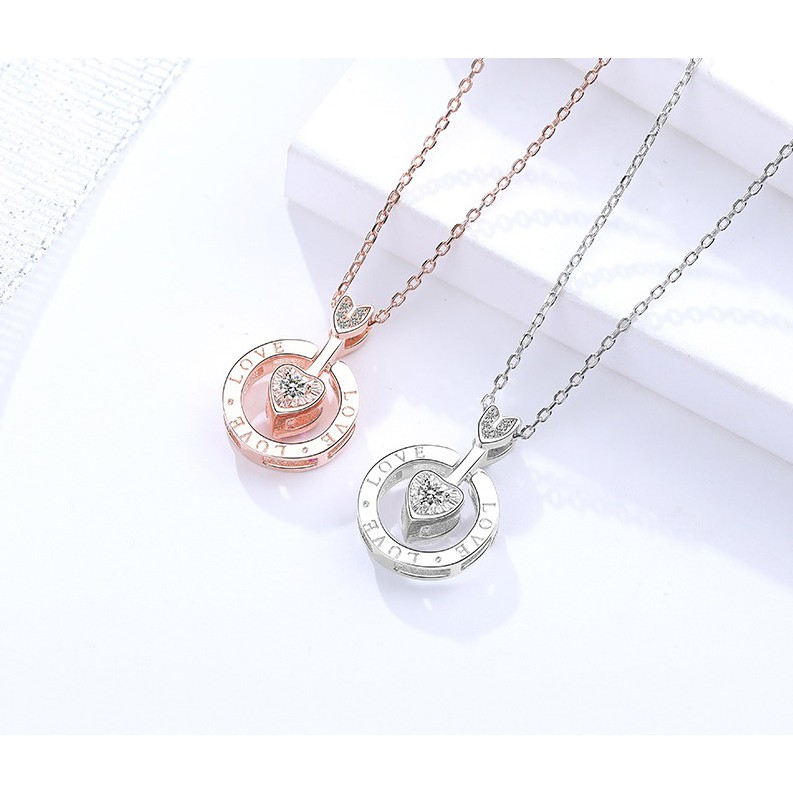 Kalung Perak / Necklace 925 Sterling Silver Wanita Cewek Korea Unik Asli S925 Cocok Hadiah KS035