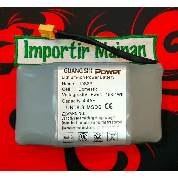 baterai li-ion smart balance wheel baterai hover board 36v 4,4AH