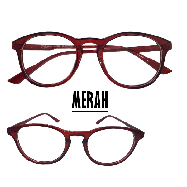 Kacamata fashion / kacamata lensa transparant /  Kacamata Frame Lensa Transparan Anti Radiasi Unisex Glasses Murah / kacamata model terbaru