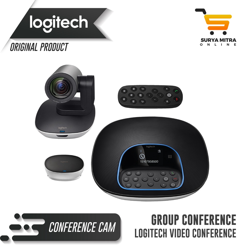 Logitech Group Video Conference - Garansi Resmi