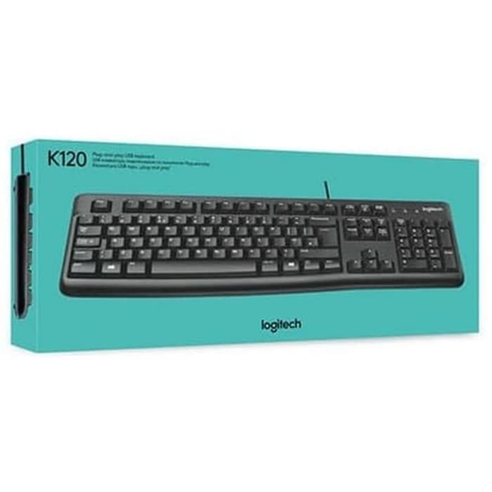 Logitech K120 USB Wired Keyboard | keyboard murah