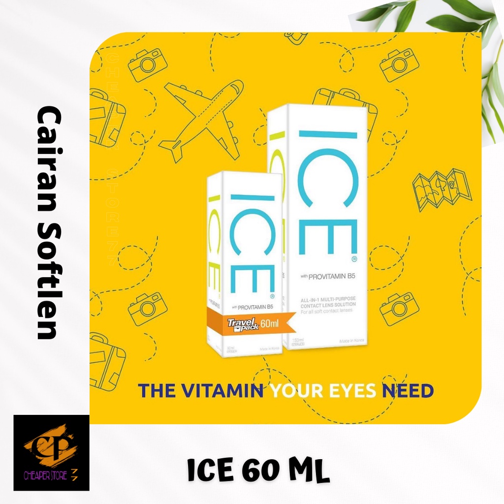 CAIRAN PENCUCI SOFTLENS ICE 60 ML