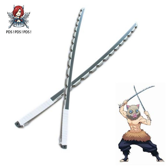 (COD) PEDANG NICHIRIN ANIME KIMETSU NO YAIBA DEMON SLAYER INOSUKE COSPLAY