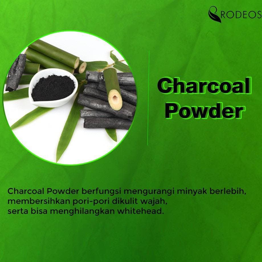 RODEOS CHARCOAL SHOP SABUN WAJAH SUDAH BPOM 100% ORIGINAL