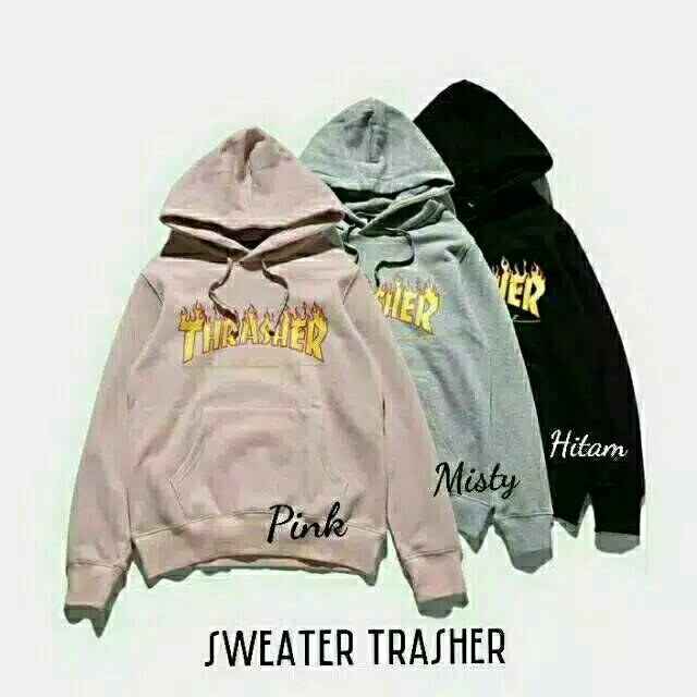 SWEATER HOODIE TRASHER