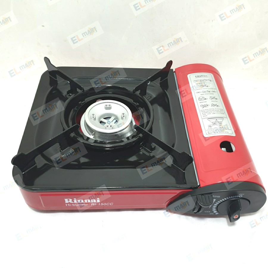 Kompor Gas Portable Piknik Rinnai RI 150CC - 150 CC Gas Kaleng Cooker