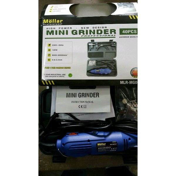 Bestseller.... Mini Die Grinder Tunner set 40 pcs- Gurinda Bor Tangan Multifungsi  Mollar