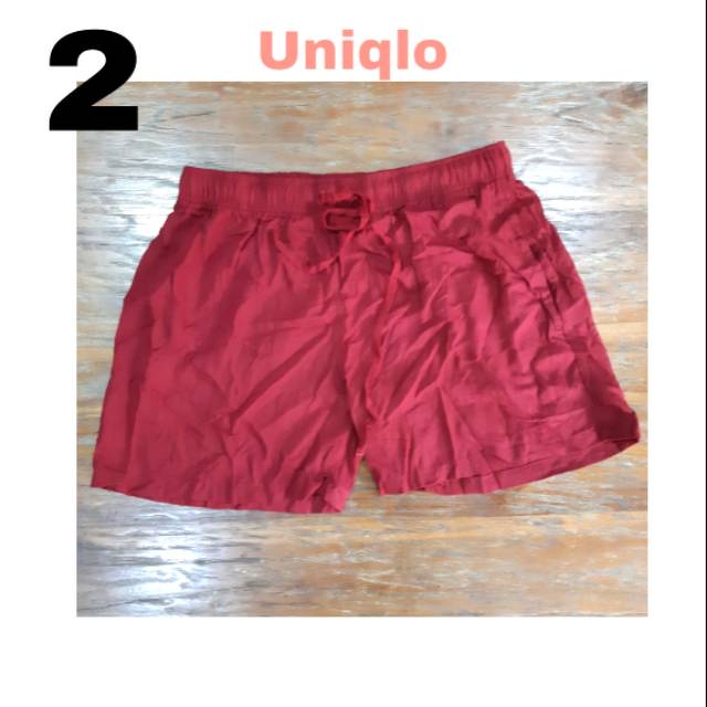 harga short pants uniqlo