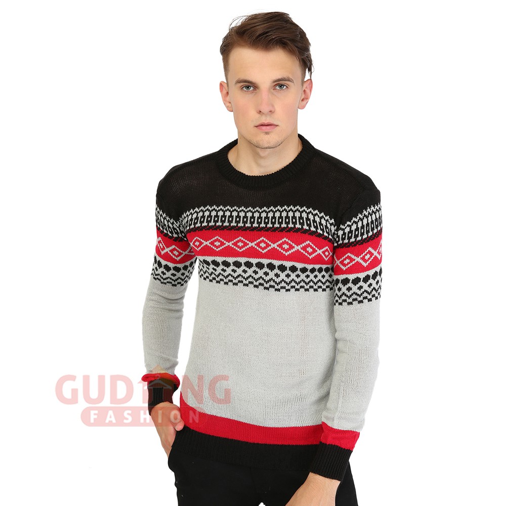 Outwear Rajut Pria Swetaer Terbaru - SWE 1080