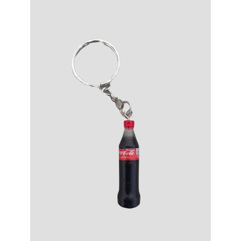 gantungan kunci miniatur coca cola