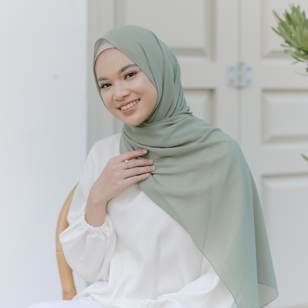 Lozy Hijab - [Defect] Bawal Shawl ( Hijab Pashmina )-1