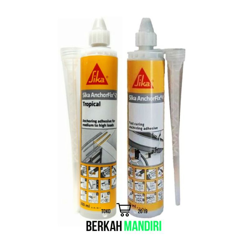 Jual Sika Anchorfix 1 & 2/lem angkur/lem beton/kimia angkur Indonesia