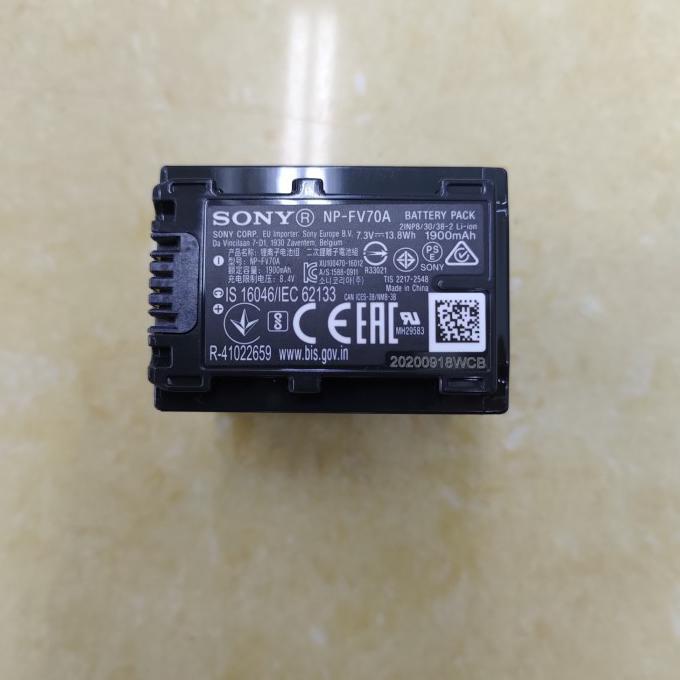 Baterai Sony Np-Fv70A For Sony Hdr-Pj810, Axp55, Ax40, Ax700, Original