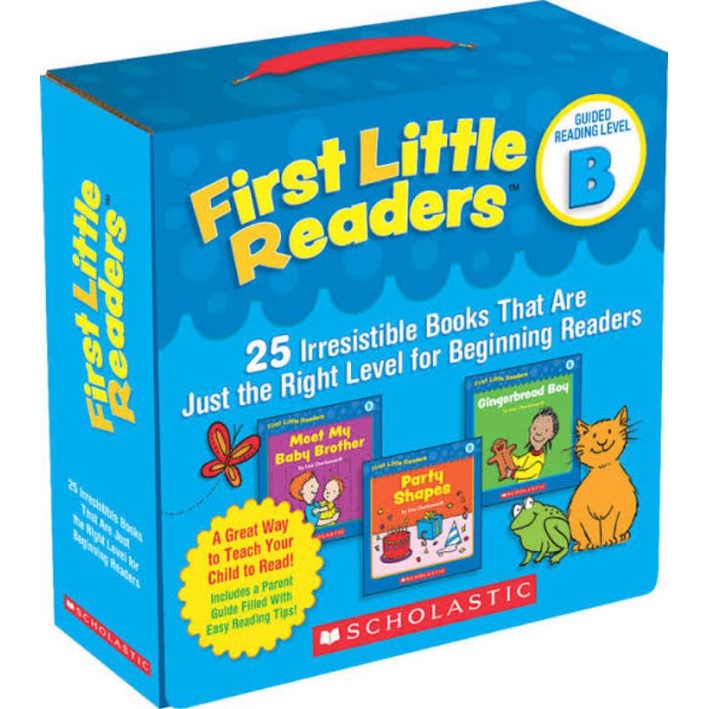 First Little Readers Level A, B, C | Scholastic | Belajar Kosakata Bahasa Inggris for Kids Buku Bahasa Inggris-Level B (25 files)