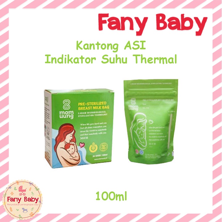 MOM UUNG BREAST MILK BAG 100ML ISI 30PCS