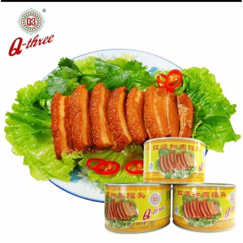 

Q3 Stewed Pork Slice/ Samcan kaleng (non halal)