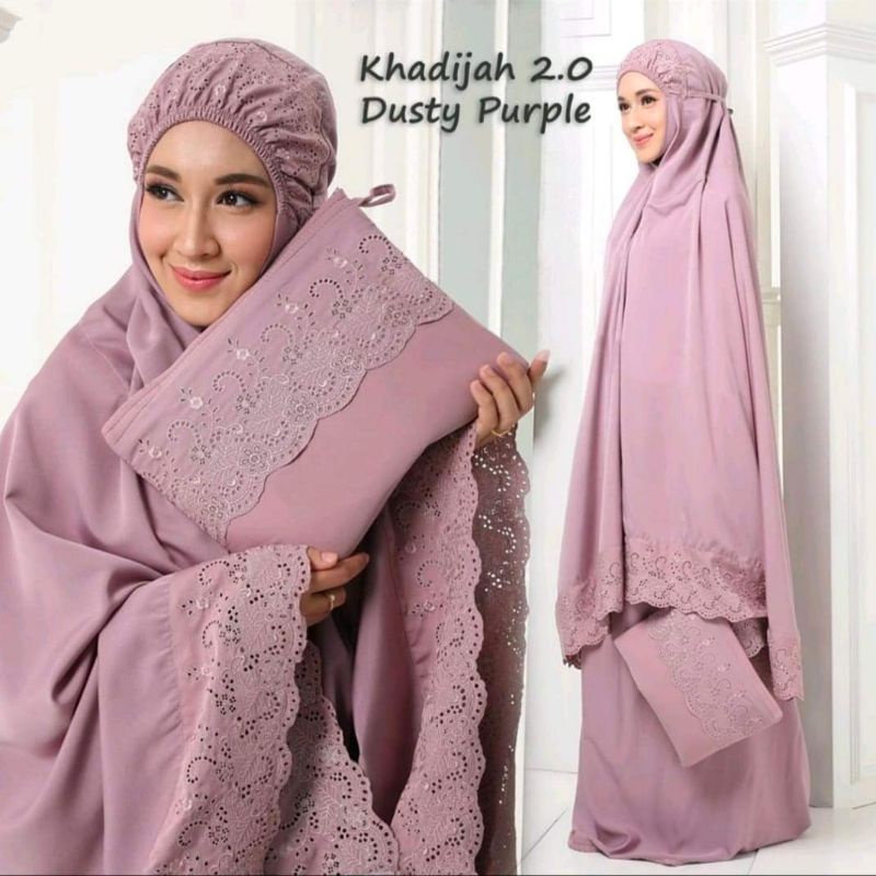 PROMOO-MUKENA DEWASA SITI KHADIJAH-MUKENA DEWASA SITI KHADIJAH PASTELENA-MUKENA KATUN KHADIJAH-MUKEN