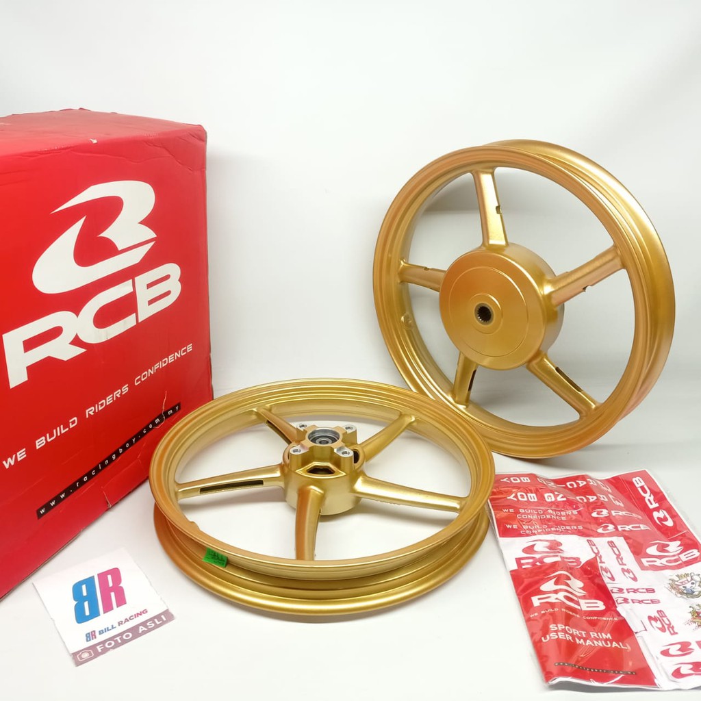 VELG RCB MIO KARBU SP522 RING DEPAN 14-160 BELAKANG 14-185