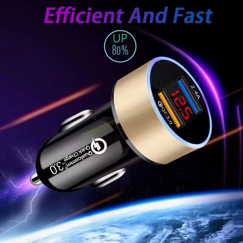 [RO ACC] NVN-SV7 NANVAN CAR CHARGER MOBIL FAST CHARGING 22.5W DUAL USB