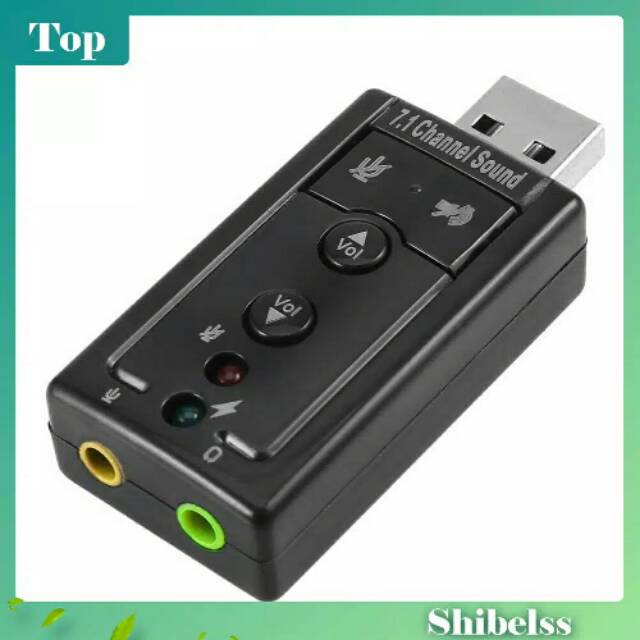 Soundcard 7.1 channel Audio Conventer Usb