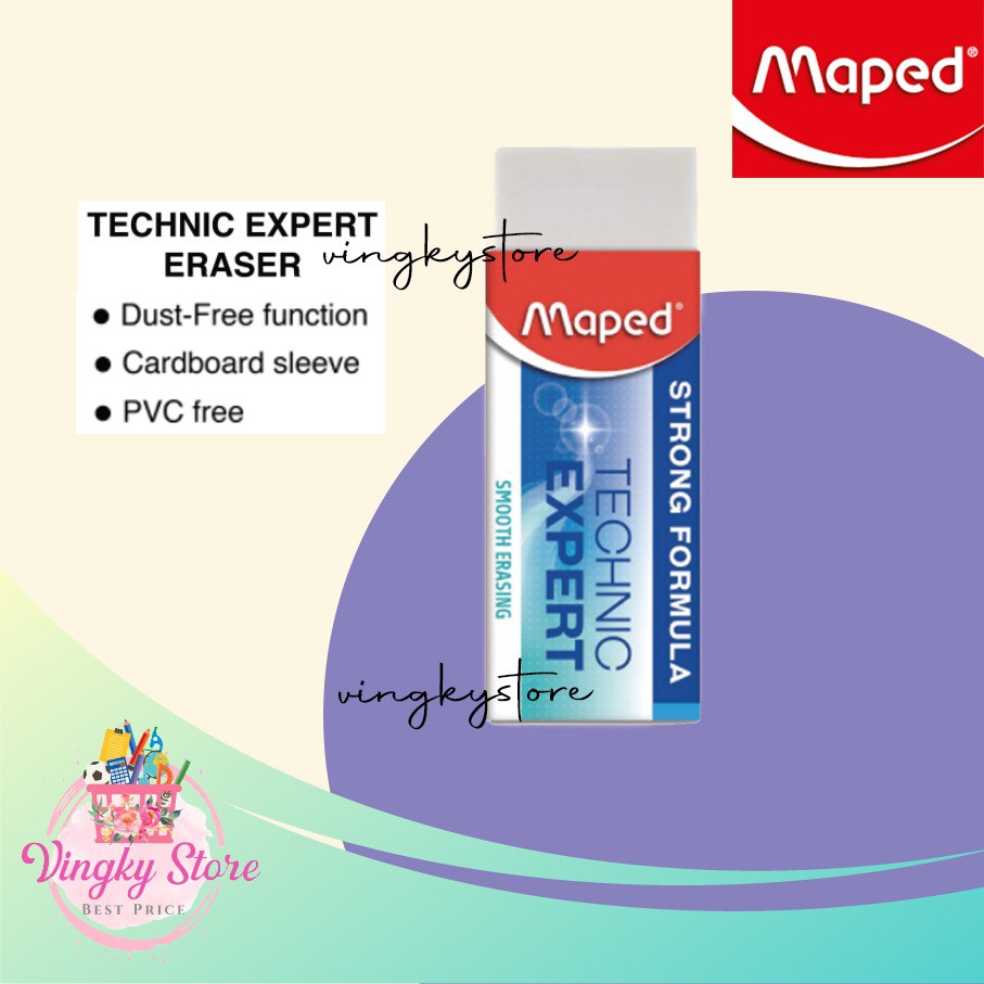 

Penghapus / Eraser Maped Technic Expert ( Refill Gom Stick )